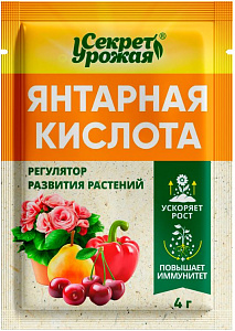 Янтарная кислота, 4г