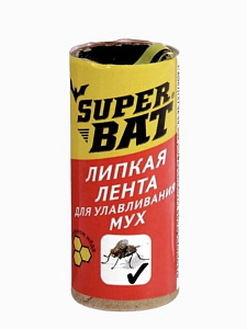 SuperBAT Мухолов лента липкая инсектицидное средство 1000 шт./кор