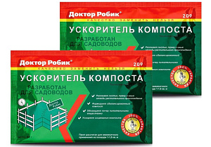 УСКОРИТЕЛЬ компоста  ДОКТОР РОБИК, 209  60 гр