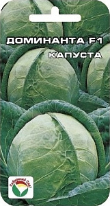 Капуста_б/к_Доминанта F1 (ср/позд)_10_шт._Сибирский Сад