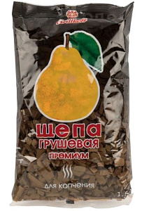 Щепа древесная (груша) в упак. (1,5 л)