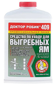По уходу за выгребной ямой 409 Доктор Робик 798 мл