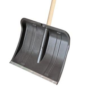 Лопата снег. пластмассовая ВЬЮГА № 2 с черенком