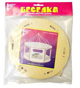 Кормушка для птиц сборная Беседка
