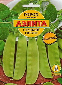 Горох_Сладкий гигант/25 б/ф_0,04_г._Аэлита