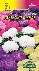 Астра_Бамбино см (низкорослая)_0,2_г._Цветущий Сад