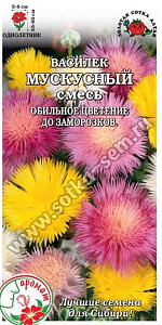 Василек_Мускусный см_0,04_г._Золотая Сотка Алтая