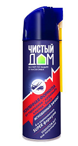 АЭРОЗОЛЬ Чистый дом Усиленная формула 400 мл