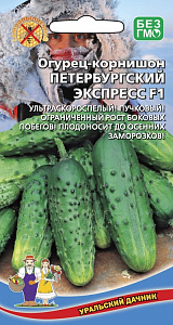 Огурец_Петербургский экспресс F1 (корнишон)_8_шт._Уральский Дачник