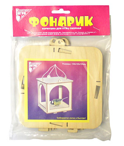 Кормушка для птиц сборная Фонарик