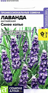 Лаванда_Синее Копьё (узколистная) (проф)_0,04_шт._Семена Алтая