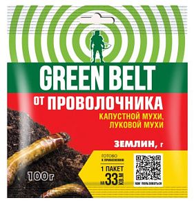 пестицид Землин, Г (50 г/кг диазинона) (пак 100 гр) GREEN BELT - 50 шт/кор /14601826010223/