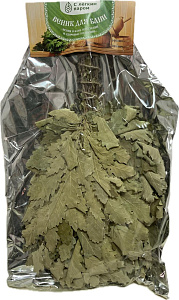 Веник дубовый ЭКСТРА в упаковке