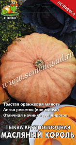 Тыква_Масляный король крупнопл_10_шт._Поиск