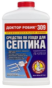 По уходу за септиком 309 Доктор Робик 798 мл