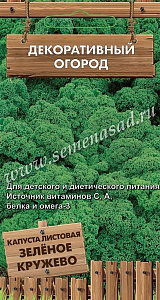 Капуста_листовая_Зеленое кружево (съедобная) (Декоративный огород)_0,1_г._Поиск