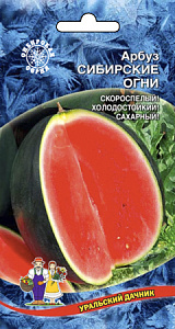 Арбуз_Сибирские огни_10_шт._Уральский Дачник