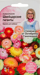 Гелихризум (бессмертник)_Швейцарские гиганты см_0,04_г._АгроСидсТрейд
