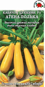 Кабачок_Атена Полька F1 (цуккини)_5_шт._Золотая Сотка Алтая