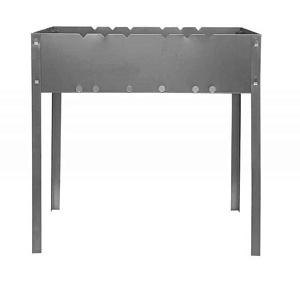 Мангал сборный ПРОФИ без шампуров ( сумка )