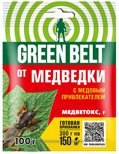 пестицид Медветокс, Г (50 г/кг диазинона) (пак 200 г) GREEN BELT - 50 шт/кор /14601826010230/