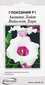 Глоксиния_Аванти Лайт Виолет Дарк F1 (profi)_5_шт._Дом Семян С-П