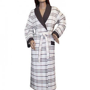 Халат вафельный Люкс (48-50)