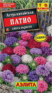 Астра_Патио см (низкорослая)_15_шт._Дом Семян С-П