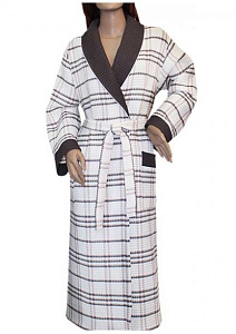 Халат вафельный ЛЮКС (44-46)