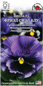 Виола (анютины глазки)_Фризл Сизл F1 Блу_0,04_шт._Золотая Сотка Алтая