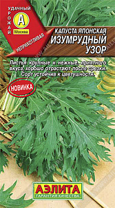 Капуста_японcкая_Изумрудный узор_0,5_г._Аэлита