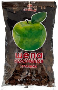 Щепа древесная (яблоко) в упак. (1,5 л)