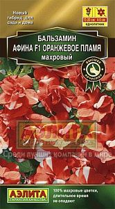 Бальзамин_Афина F1 Оранжевое Пламя махр (Золотая серия)_5_шт._Аэлита